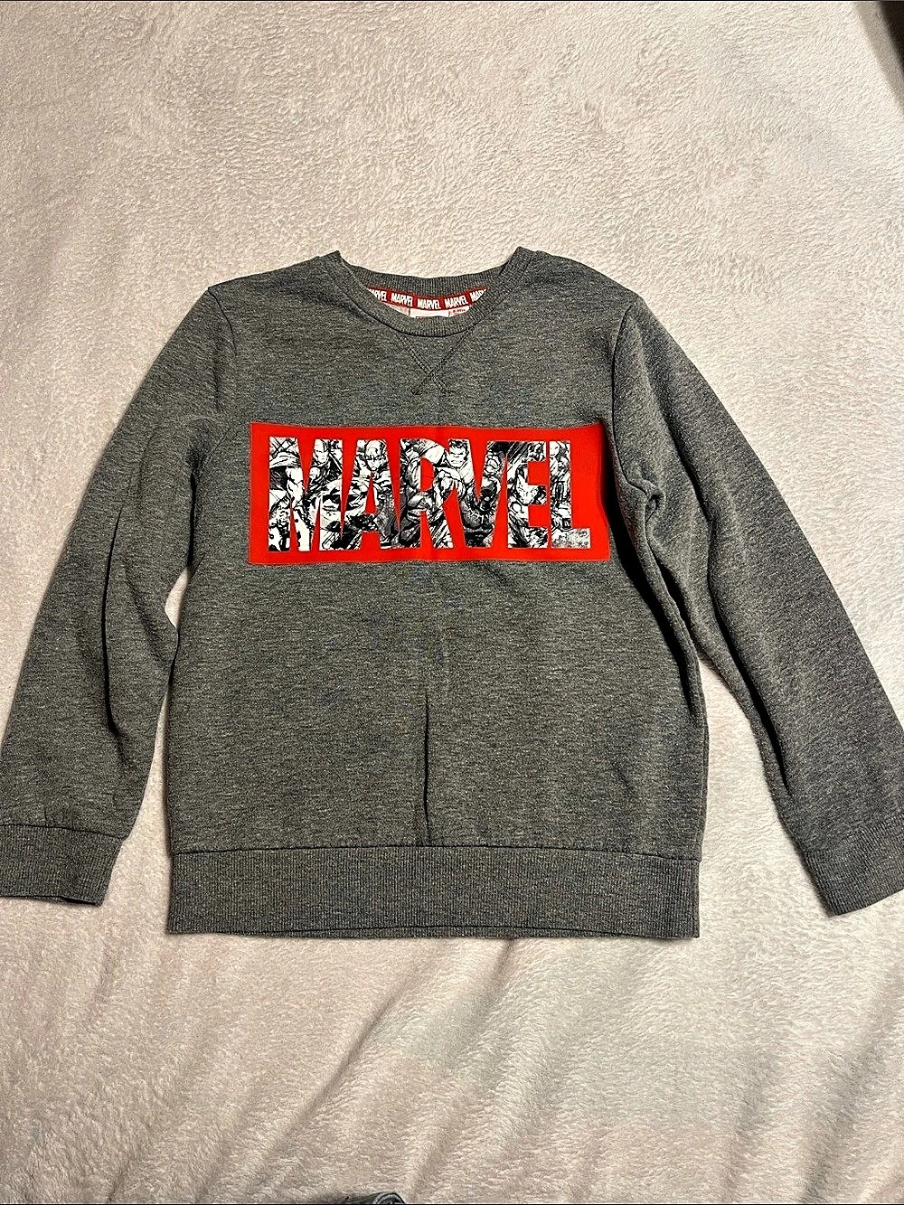Marvel Graphic Sweatshirt Boys Size 8-9 yrs